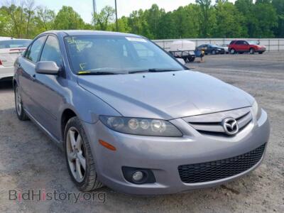 2006 Mazda 6 6 I, silver — VIN 1YVHP84C565M37726, Copart