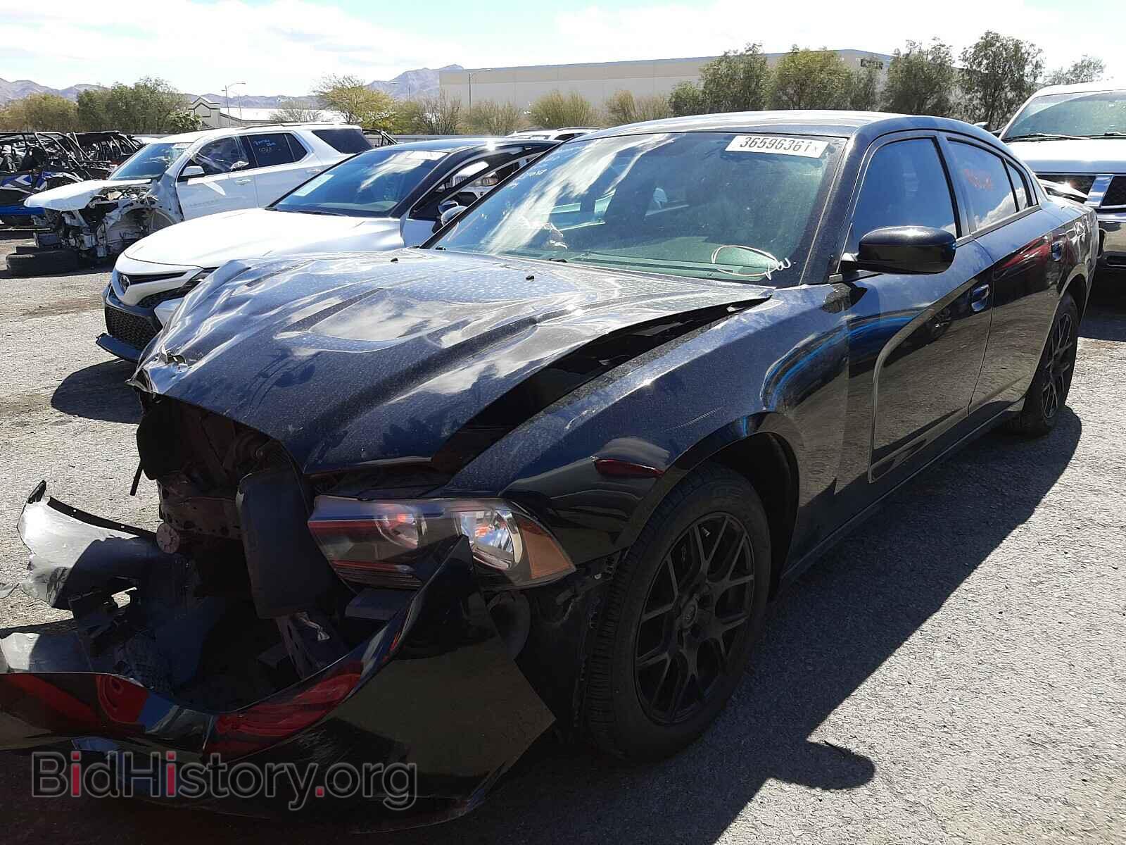 2014 DODGE CHARGER - VIN: 2C3CDXBG1EH324926 - Фото 2