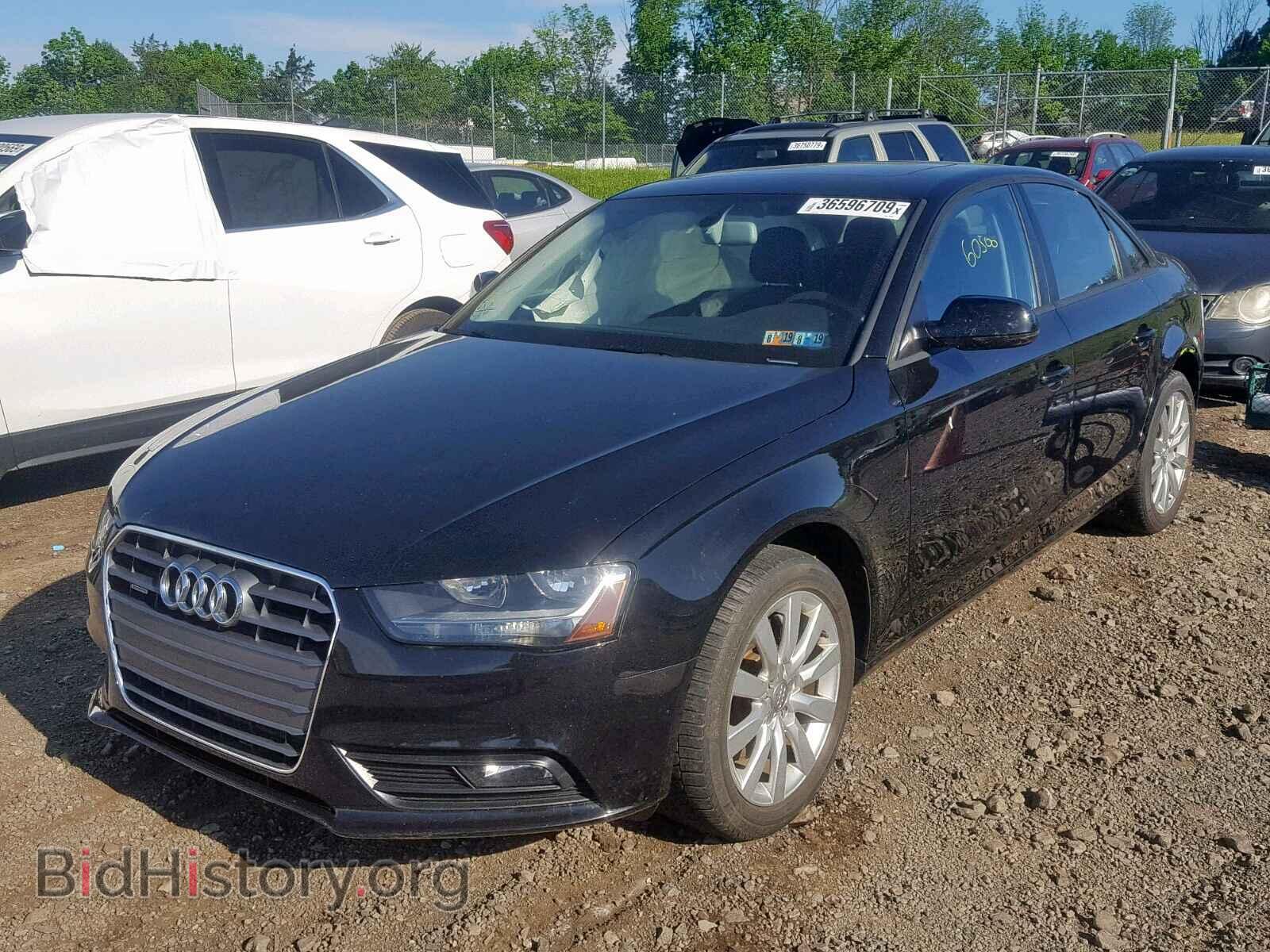 2014 AUDI A4 - VIN: WAUDFAFLXEN001591 - Фото 2