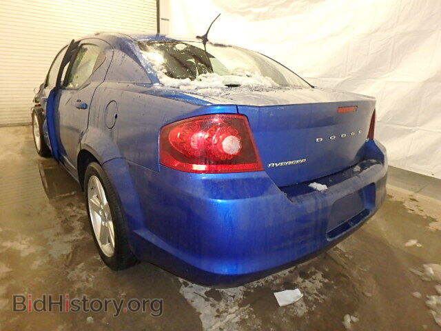 2013 DODGE AVENGER - VIN: 1C3CDZCB0DN663309 - Фото 3