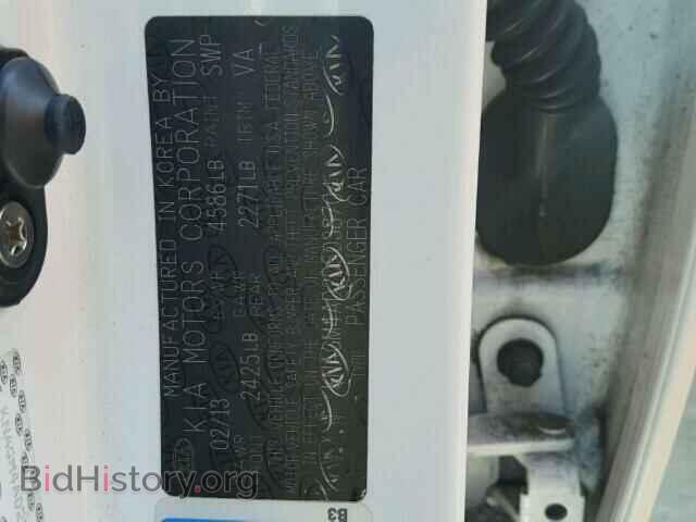 2013 KIA OPTIMA - VIN: KNAGM4AD2D5038704 - Фото 10