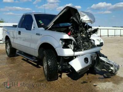 2010 Ford F150, серый — VIN 1FTMF1CWXAKB04653, Copart
