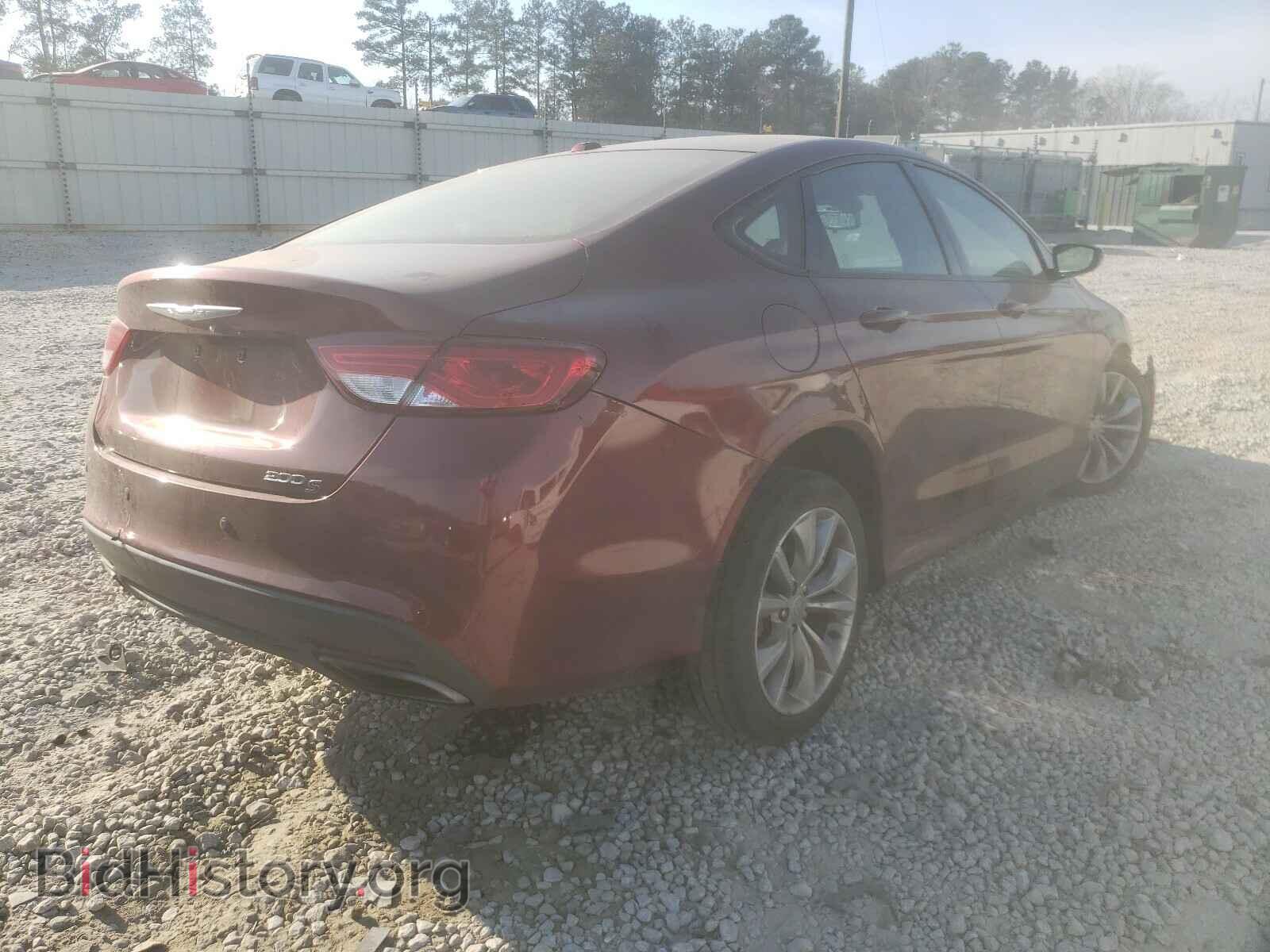2016 CHRYSLER 200 - VIN: 1C3CCCBB8GN113684 - Фото 4