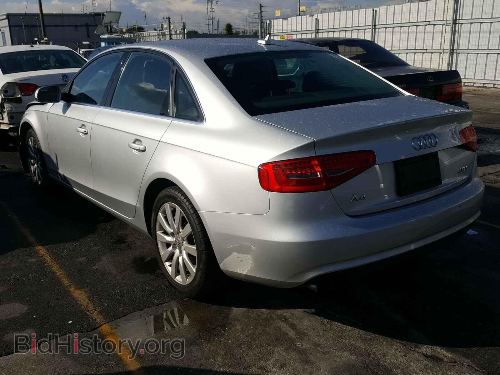 2013 AUDI A4 - VIN: WAUAFAFL2DA049370 - Фото 3