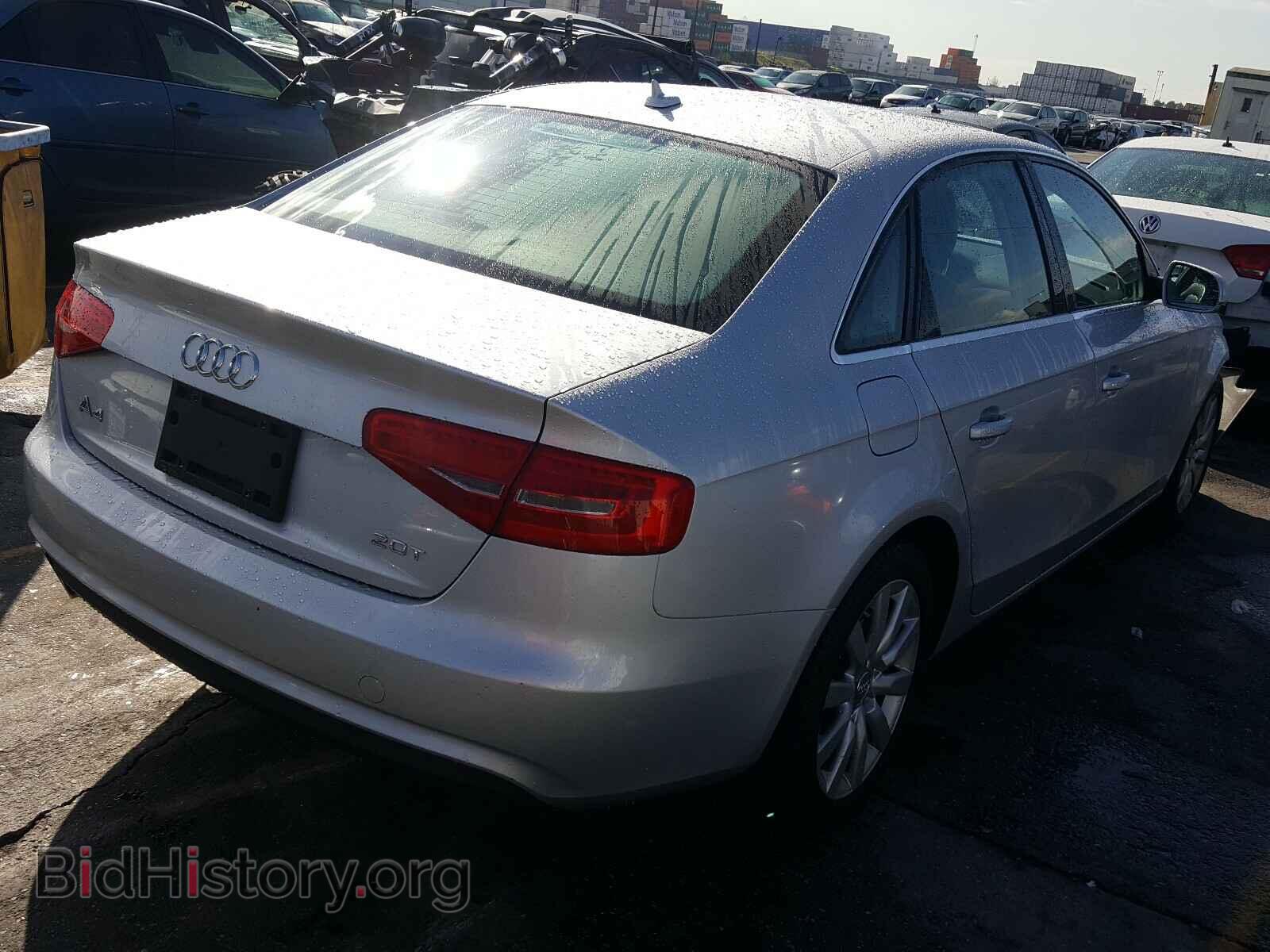 2013 AUDI A4 - VIN: WAUAFAFL2DA049370 - Фото 4
