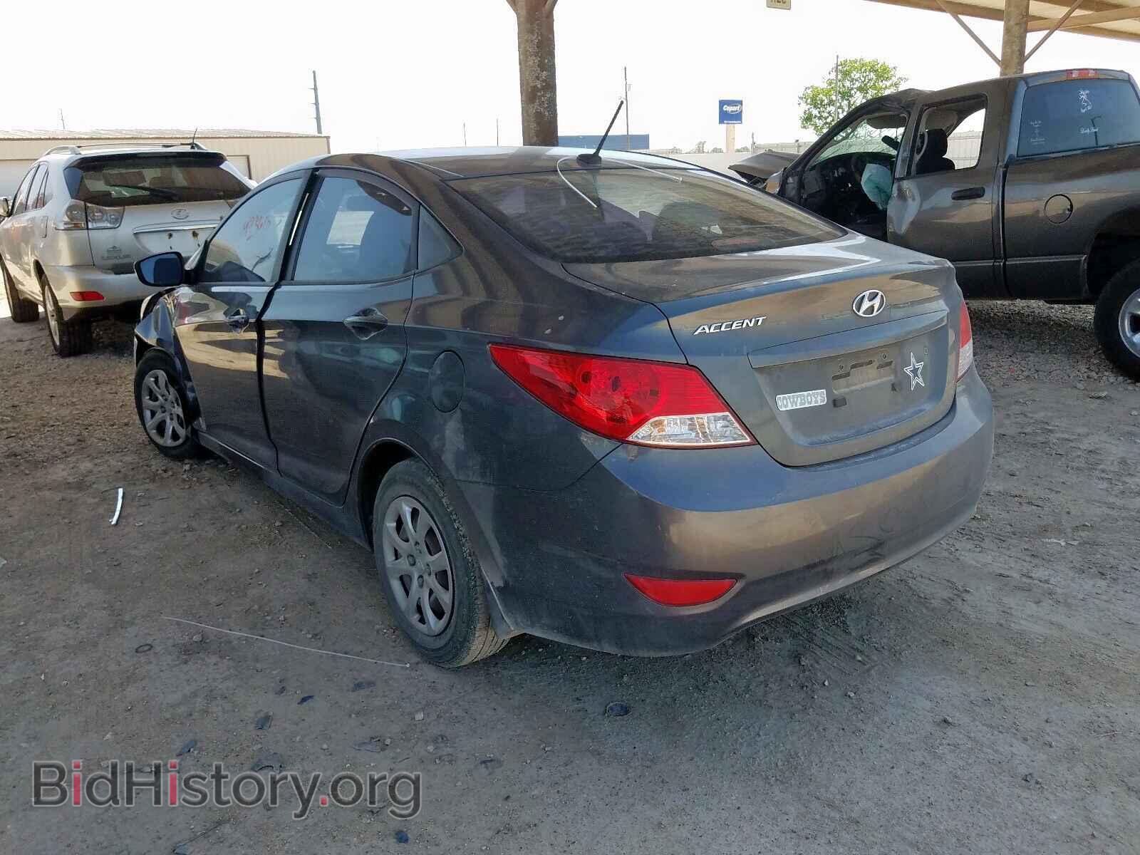 2012 HYUNDAI ACCENT - VIN: KMHCT4AE7CU251869 - Фото 3