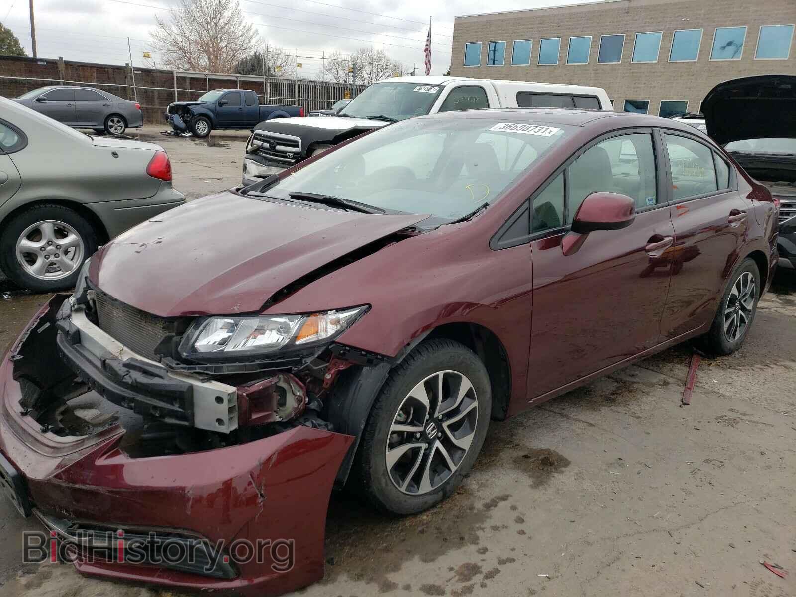 2013 HONDA CIVIC - VIN: 19XFB2F8XDE086265 - Фото 2