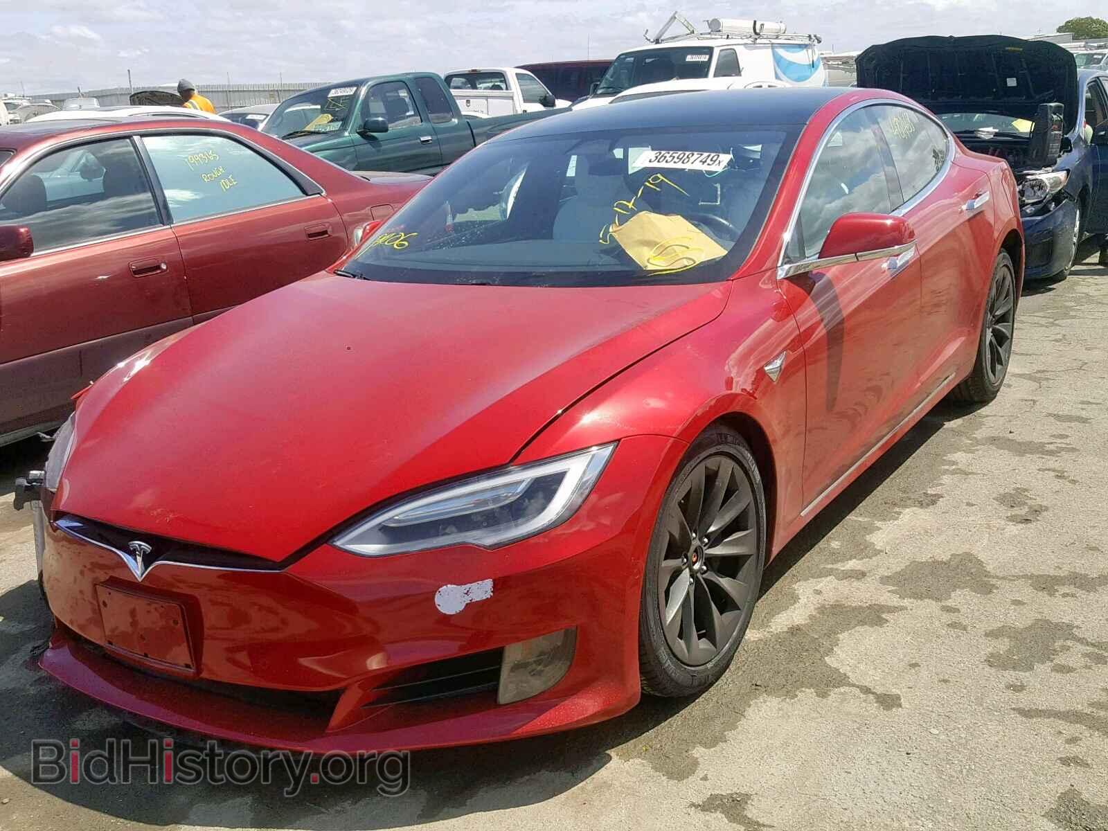 2017 TESLA MODEL S - VIN: 5YJSA1E23HF183347 - Фото 2