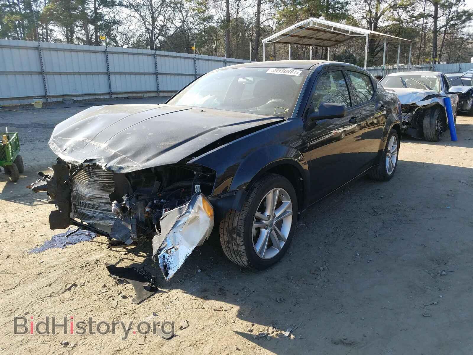 2013 DODGE AVENGER - VIN: 1C3CDZAG1DN526278 - Фото 2