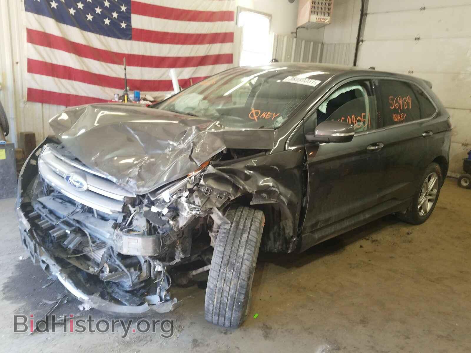 2016 FORD EDGE - VIN: 2FMPK4K90GBC61791 - Фото 2