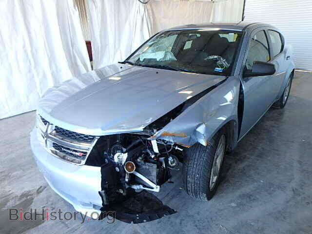 2013 DODGE AVENGER - VIN: 1C3CDZAB4DN537201 - Фото 2