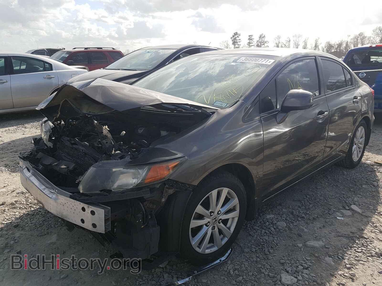 2012 HONDA CIVIC - VIN: 2HGFB2F98CH550232 - Photo 2
