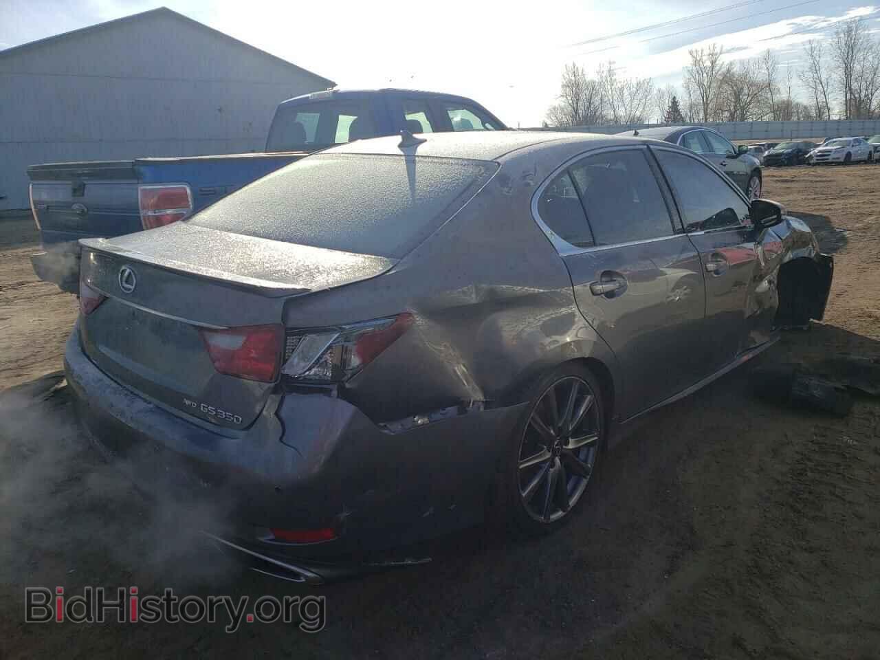 2013 LEXUS GS350 - VIN: JTHCE1BL4D5003776 - Фото 4