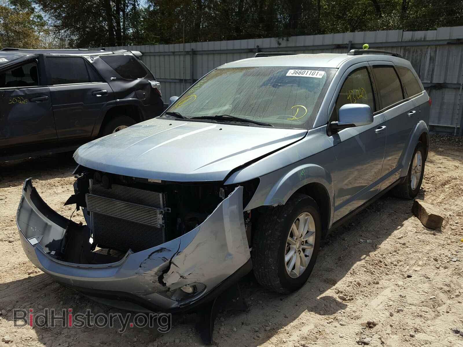 2013 DODGE JOURNEY - VIN: 3C4PDCBBXDT638154 - Фото 2