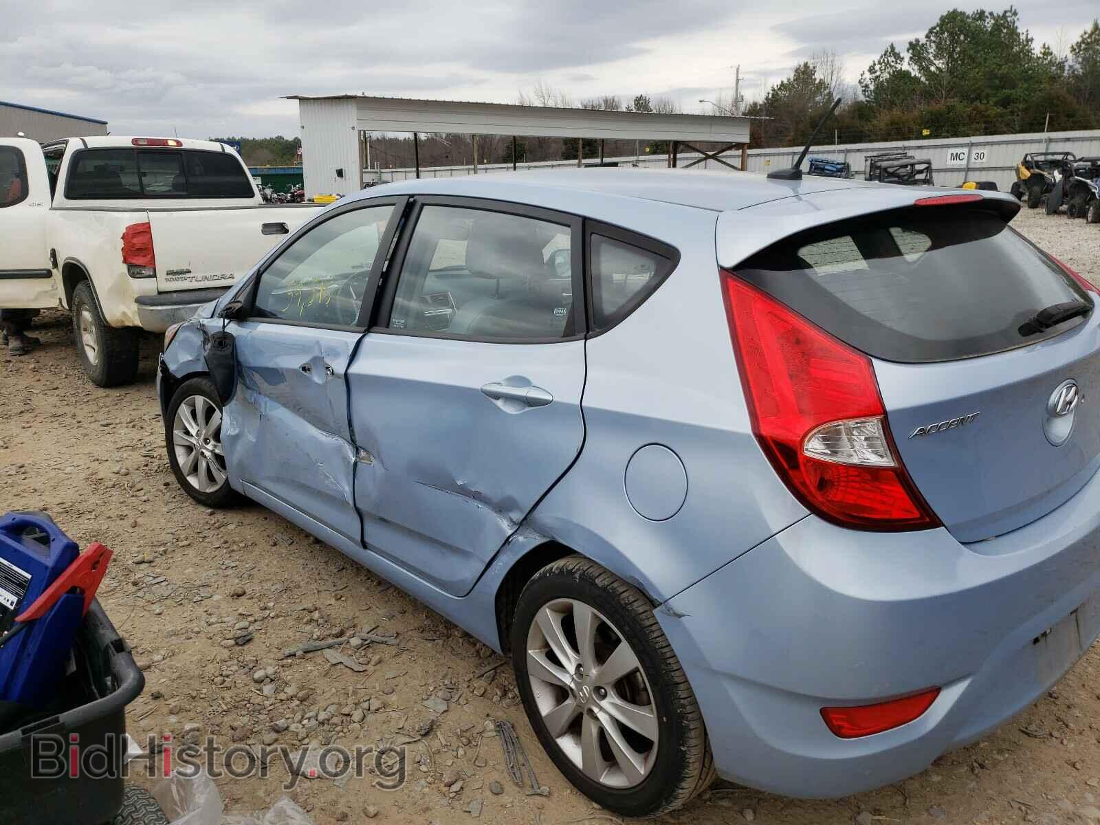 2012 HYUNDAI ACCENT - VIN: KMHCU5AE5CU038115 - Фото 3