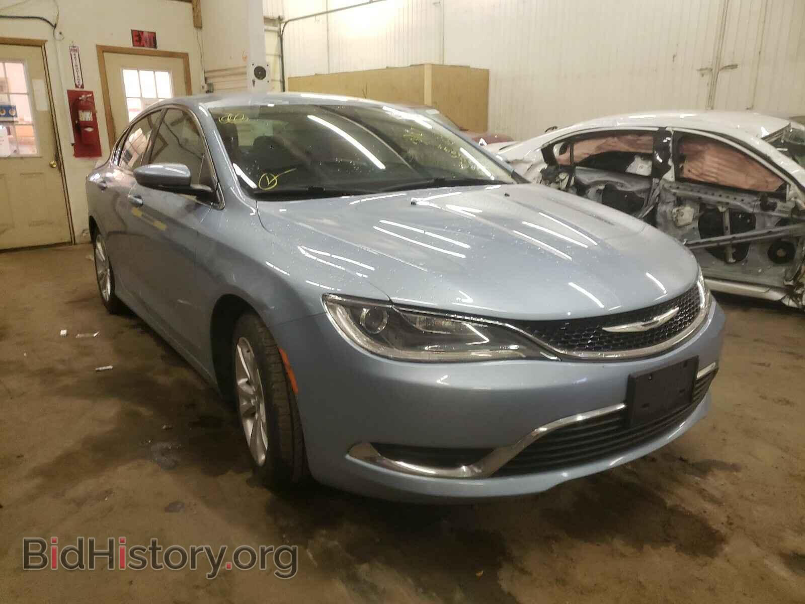 Фотография 1C3CCCAB9FN671687 - CHRYSLER 200 2015
