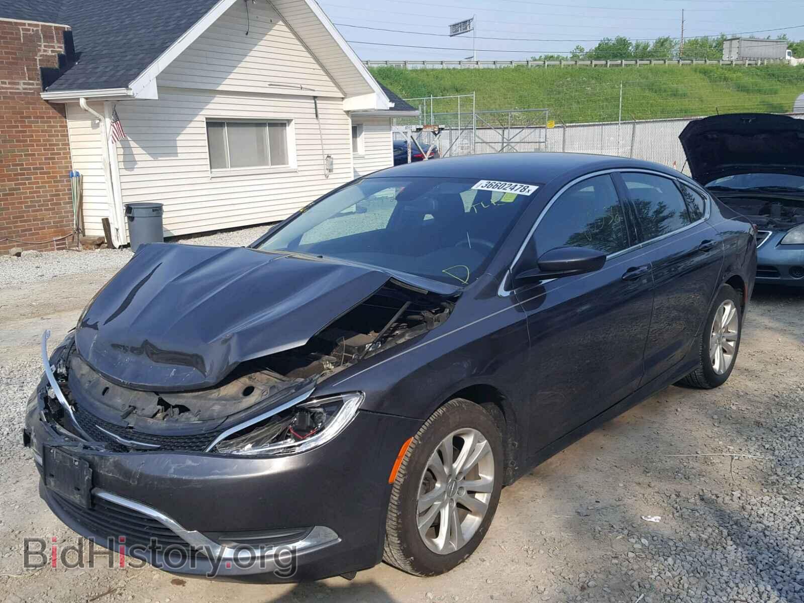 2015 CHRYSLER 200 - VIN: 1C3CCCAB6FN666687 - Фото 2