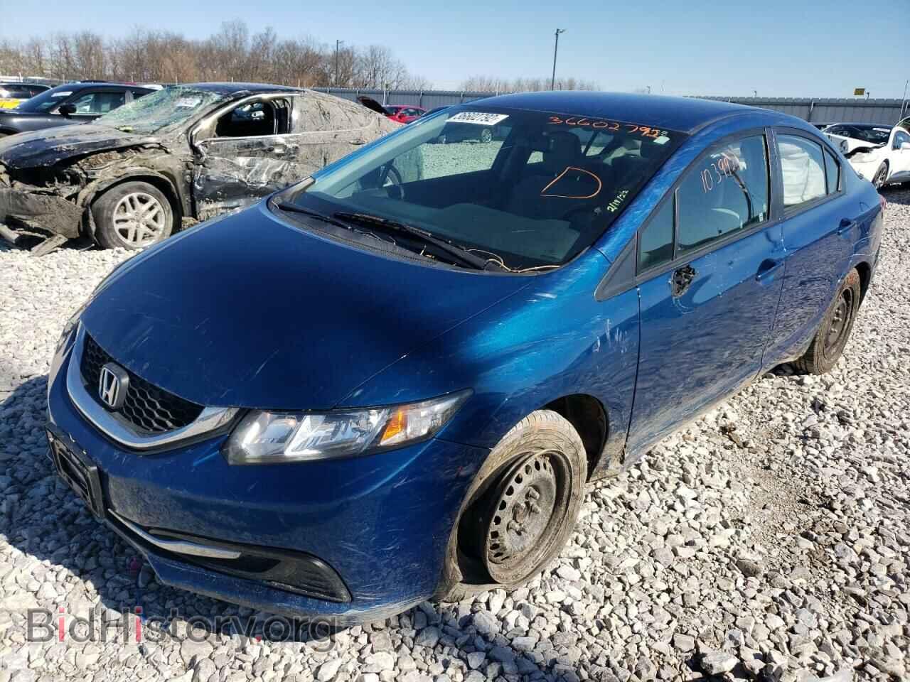 2013 HONDA CIVIC - VIN: 19XFB2F58DE095679 - Фото 2