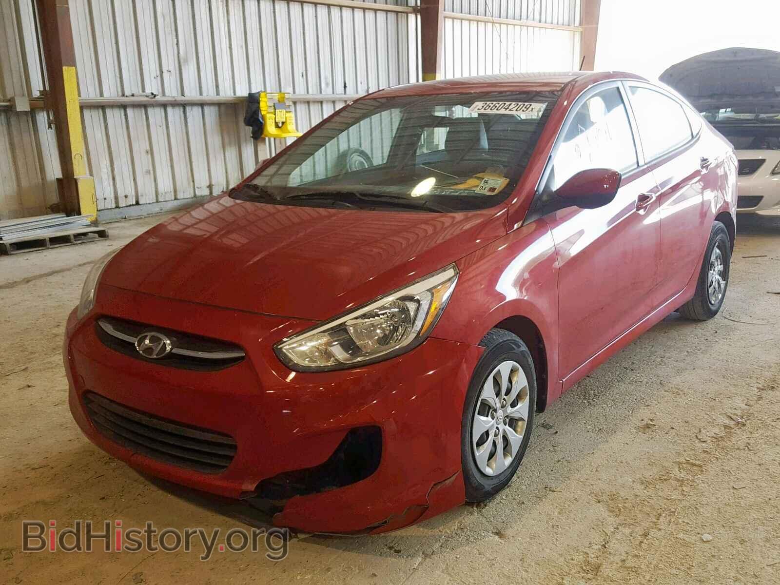 2016 HYUNDAI ACCENT - VIN: KMHCT4AE8GU970683 - Фото 2