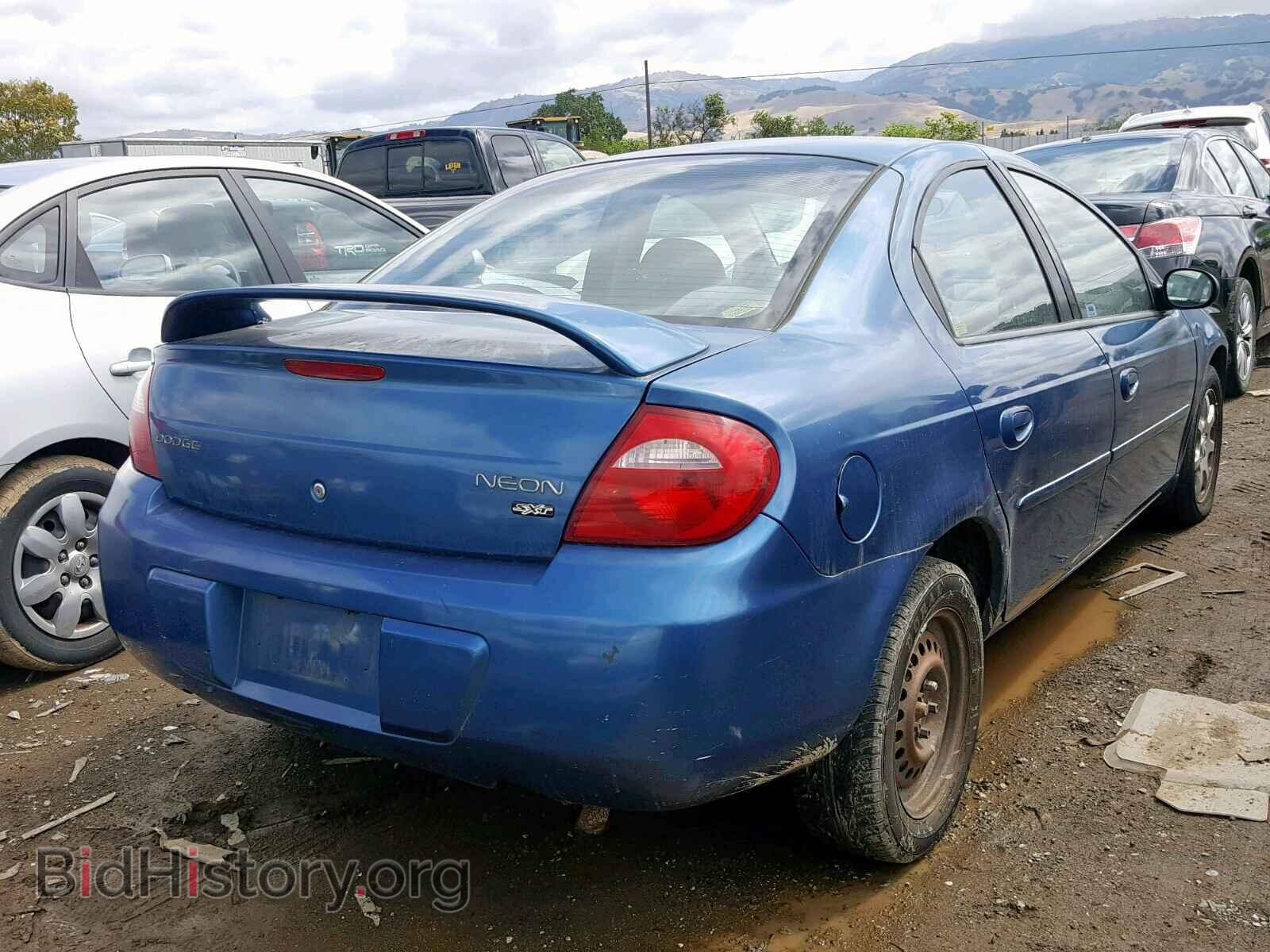 2003 DODGE NEON - VIN: 1B3ES56C33D197498 - Фото 4