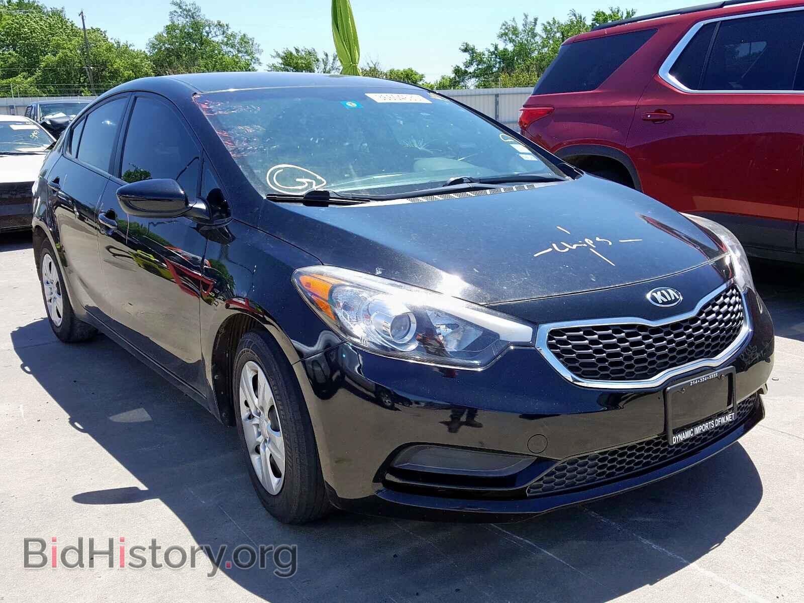 Фотография KNAFK4A68F5429183 - KIA FORTE 2015