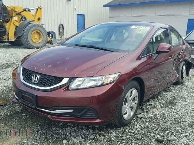 2013 HONDA CIVIC - VIN: 2HGFB2F55DH507532 - Фото 2