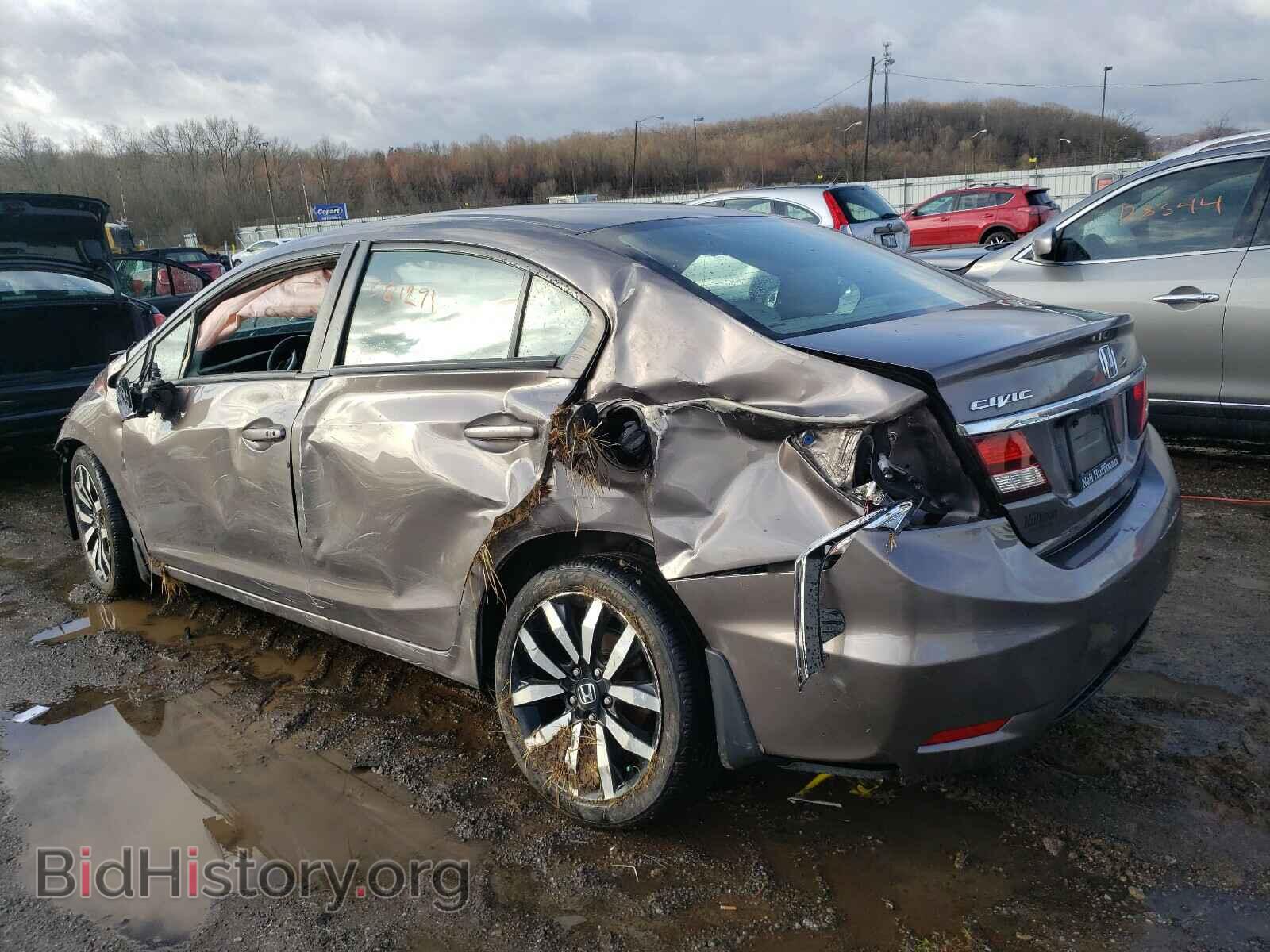 2015 HONDA CIVIC - VIN: 19XFB2F90FE074458 - Фото 3
