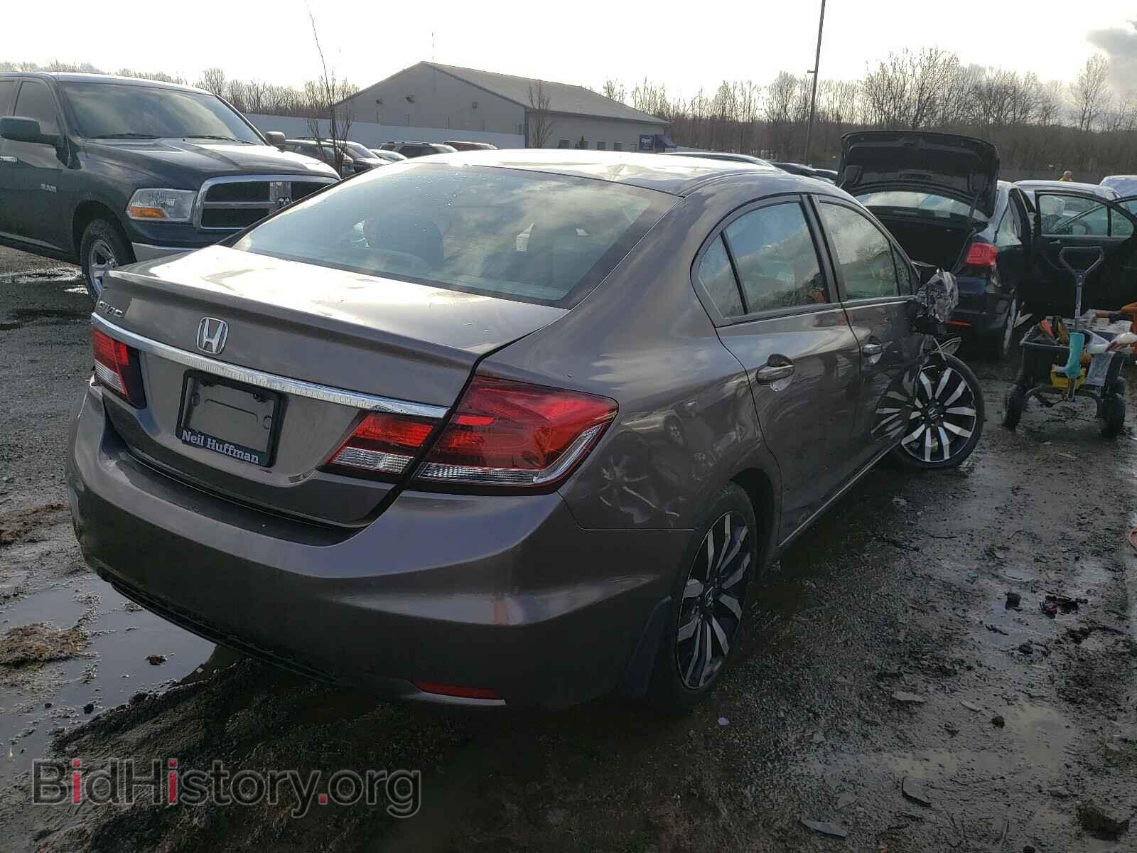 2015 HONDA CIVIC - VIN: 19XFB2F90FE074458 - Фото 4