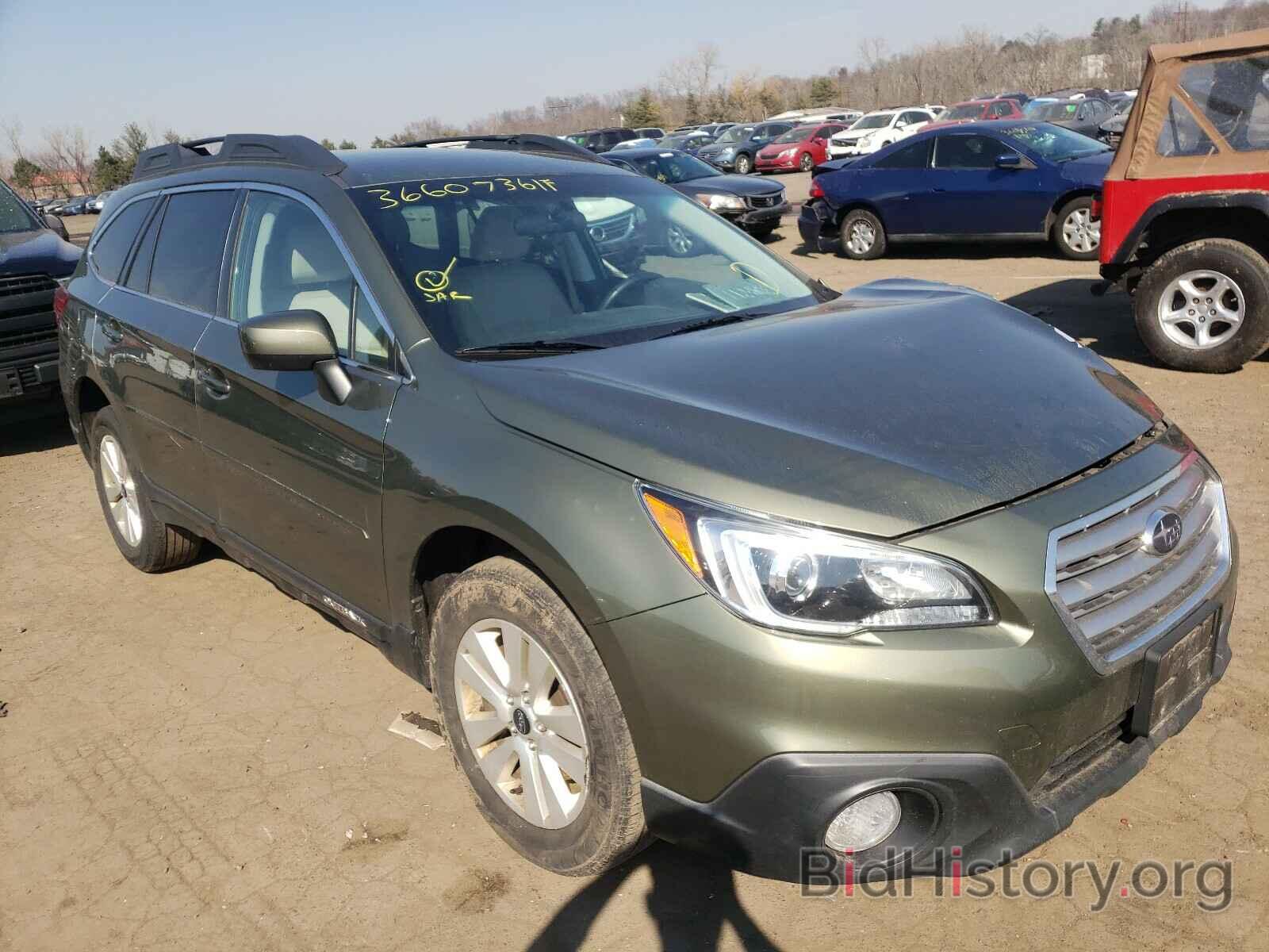 Фотография 4S4BSACC0G3251622 - SUBARU OUTBACK 2016