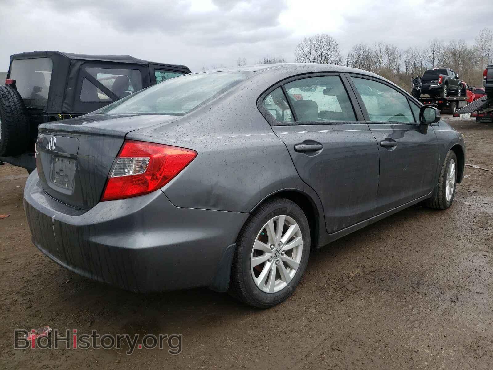 2012 HONDA CIVIC - VIN: 19XFB2F8XCE006381 - Фото 4