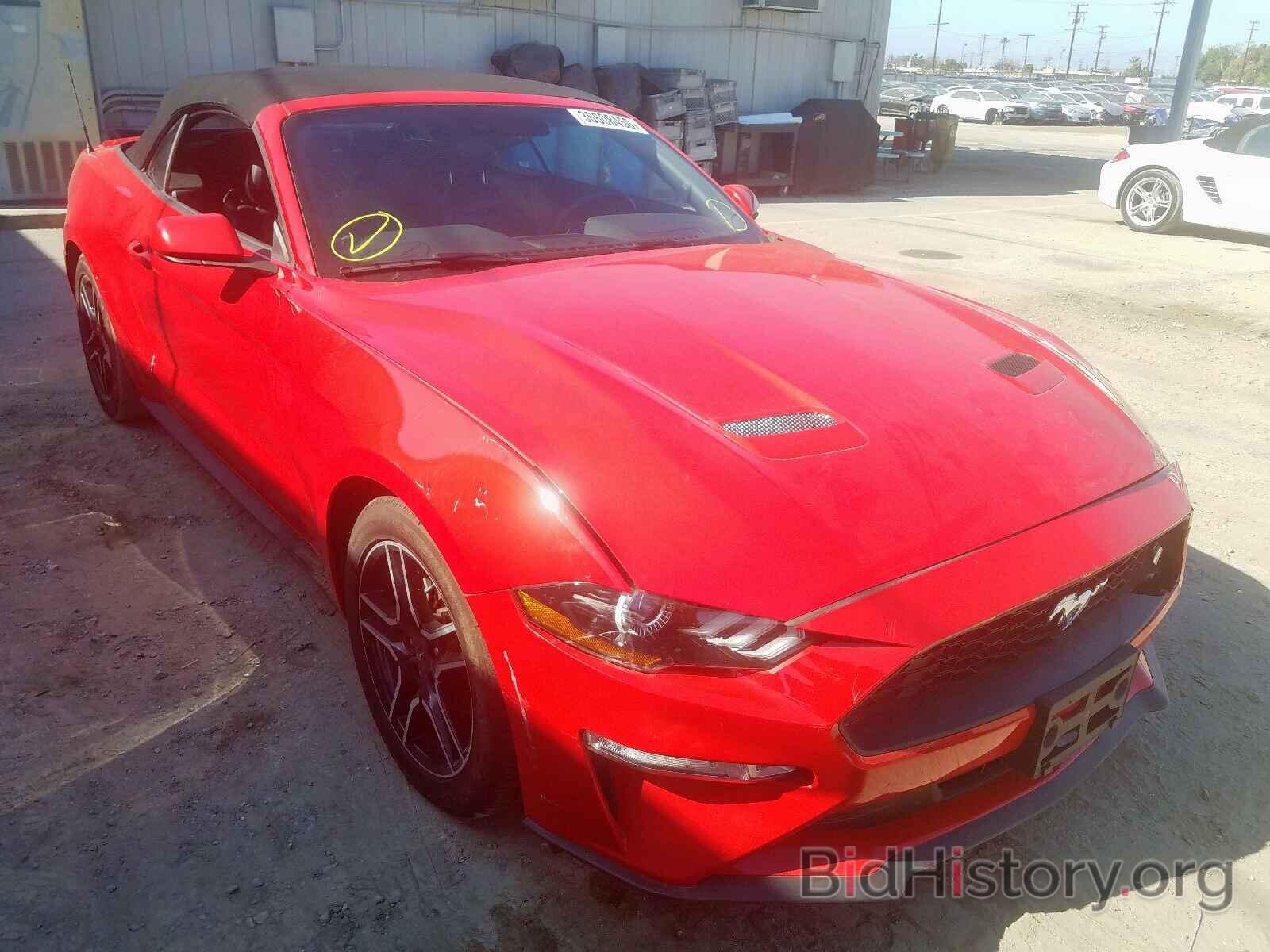 Photo 1FATP8UH9K5151034 - FORD MUSTANG 2019