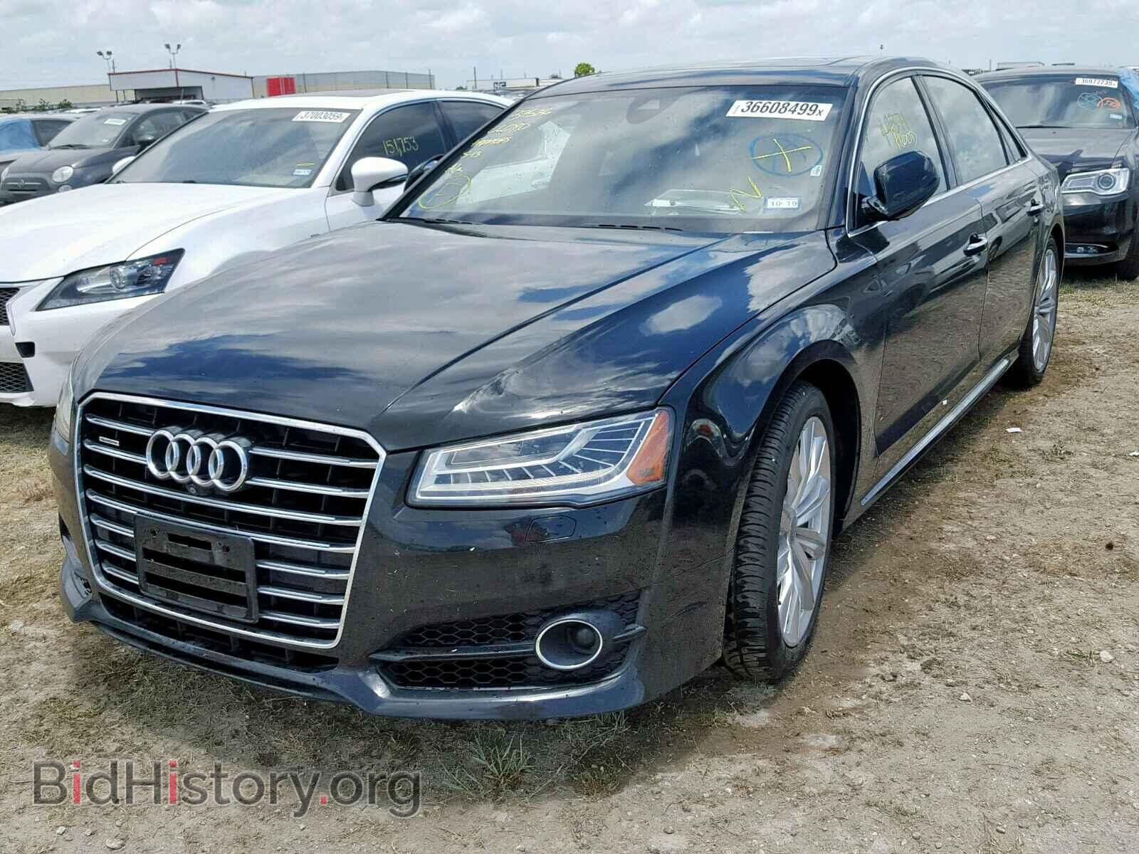 2017 AUDI A8 - VIN: WAU44AFDXHN007930 - Фото 2