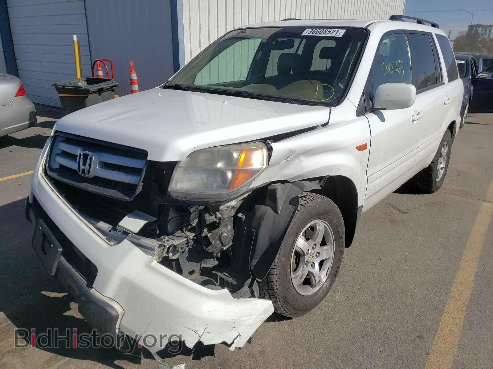 2007 HONDA PILOT - VIN: 2HKYF185X7H514569 - Фото 2