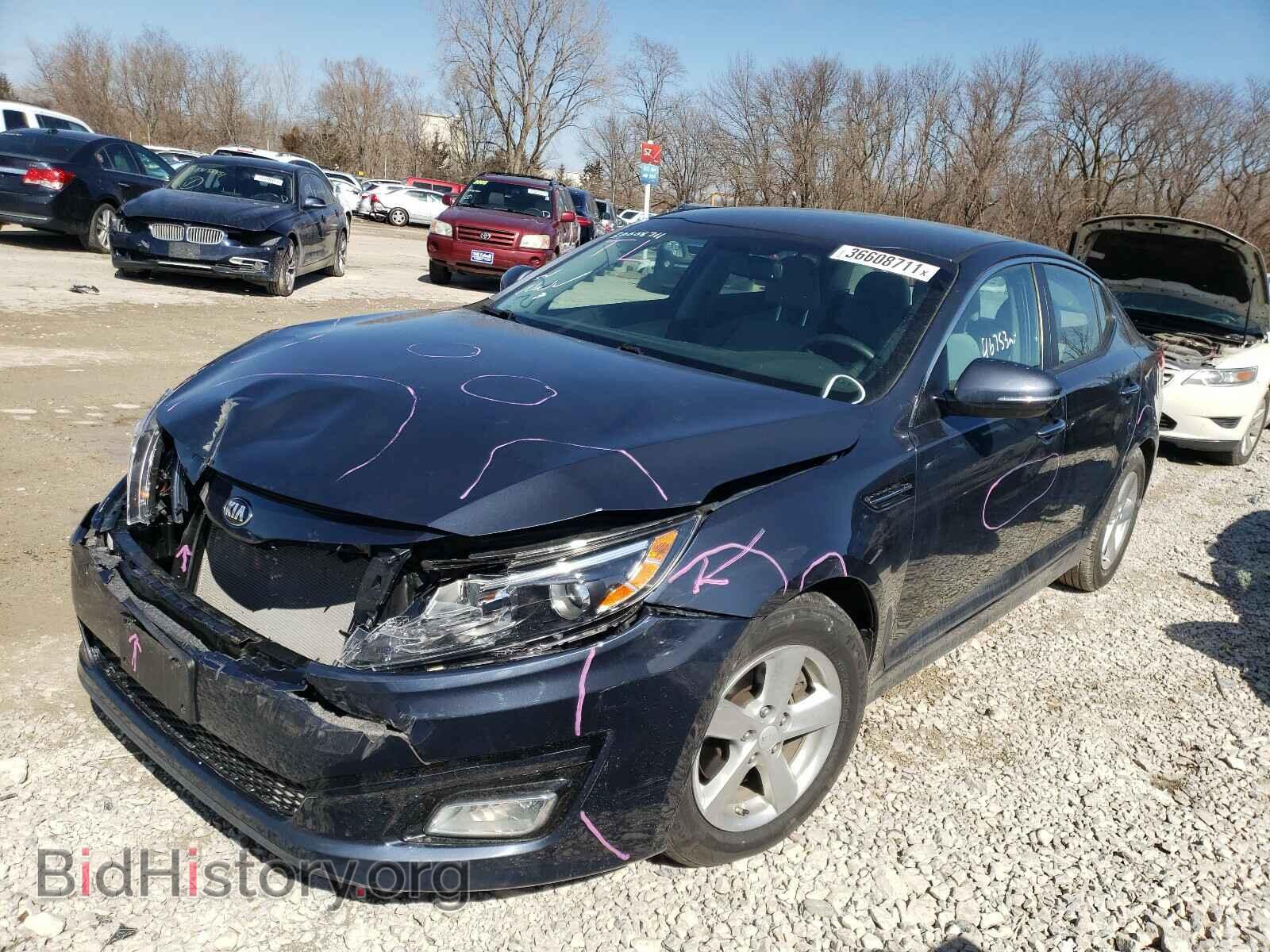 2015 KIA OPTIMA - VIN: KNAGM4A71F5588179 - Фото 2
