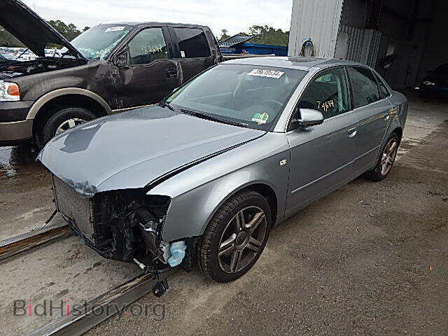 2007 AUDI A4 - VIN: WAUDF78E97A090596 - Фото 2