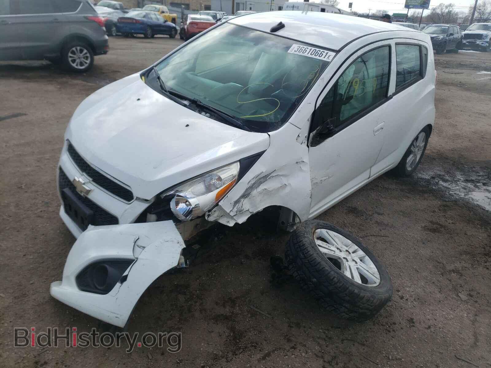 2014 CHEVROLET SPARK - VIN: KL8CD6S99EC516663 - Фото 2