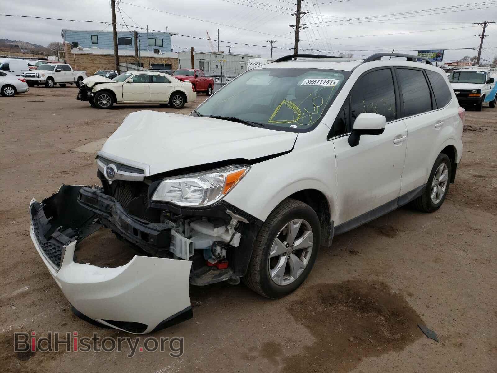 2015 SUBARU FORESTER - VIN: JF2SJAKC6FH575394 - Фото 2