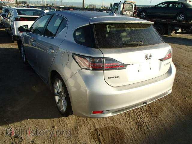 2012 LEXUS CT 200 - VIN: JTHKD5BH0C2054726 - Фото 3