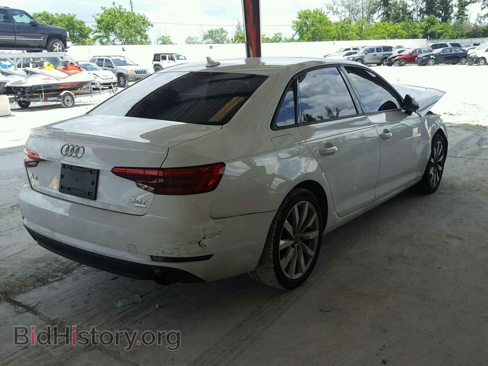 2017 AUDI A4 - VIN: WAUGMAF43HN033122 - Фото 4