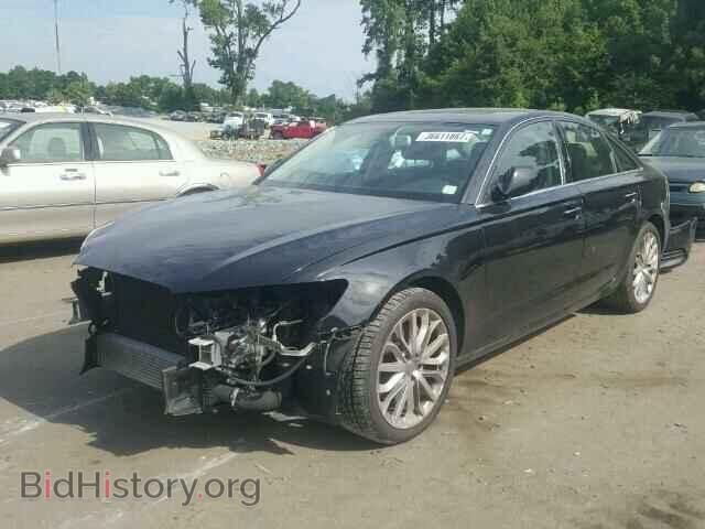 2014 AUDI A6 - VIN: WAUFMAFC2EN107029 - Фото 2