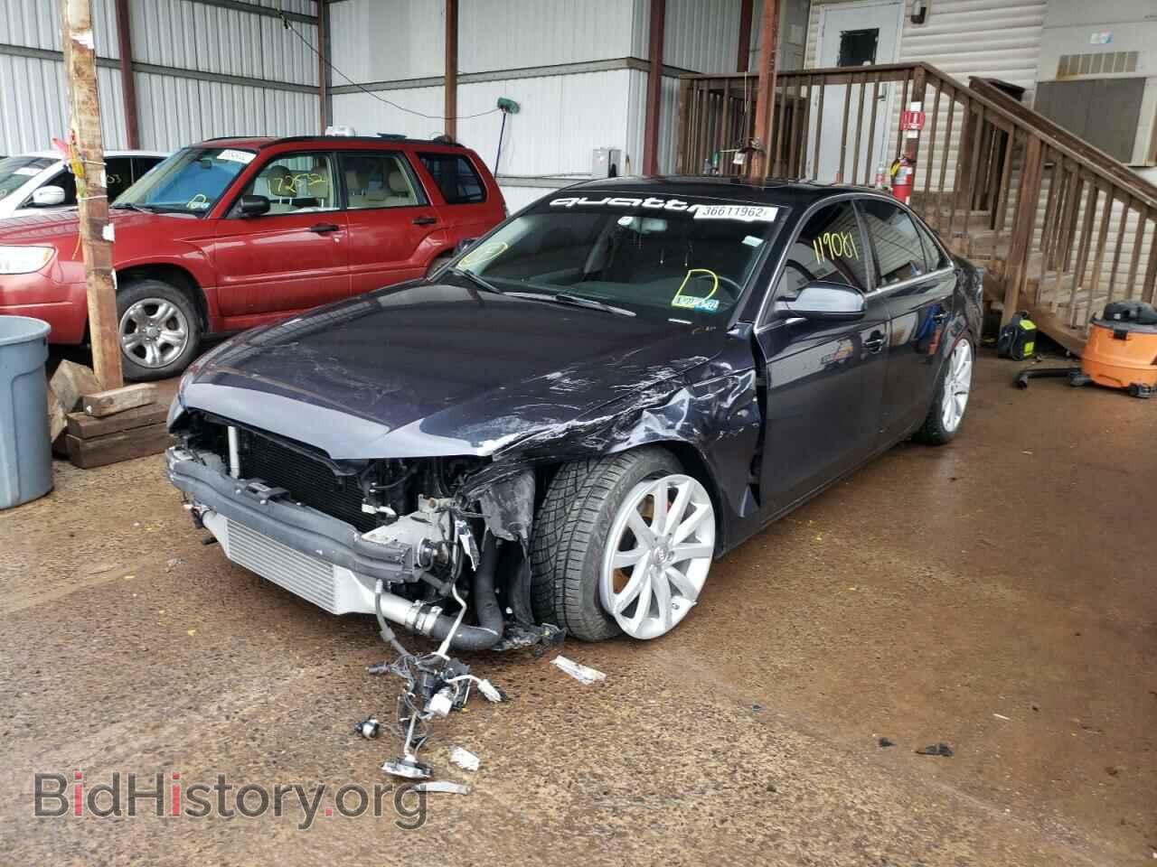 2013 AUDI A4 - VIN: WAUFFAFL7DN028450 - Фото 2