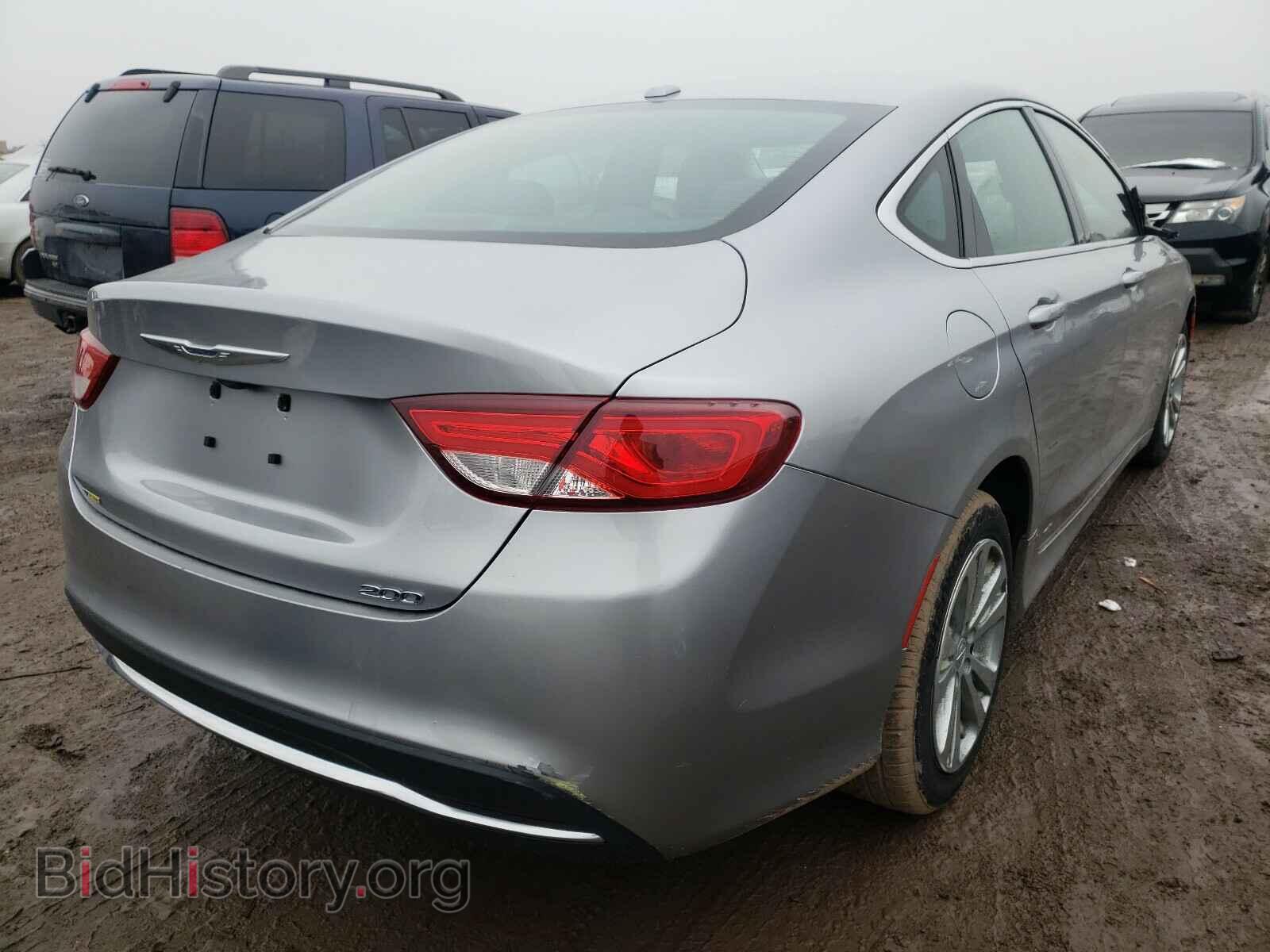 2015 CHRYSLER 200 - VIN: 1C3CCCAB7FN594155 - Фото 4