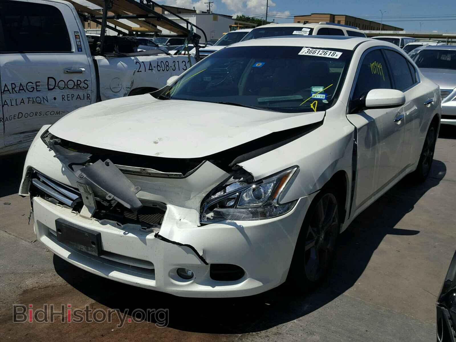2014 NISSAN MAXIMA S - VIN: 1N4AA5AP8EC450081 - Фото 2