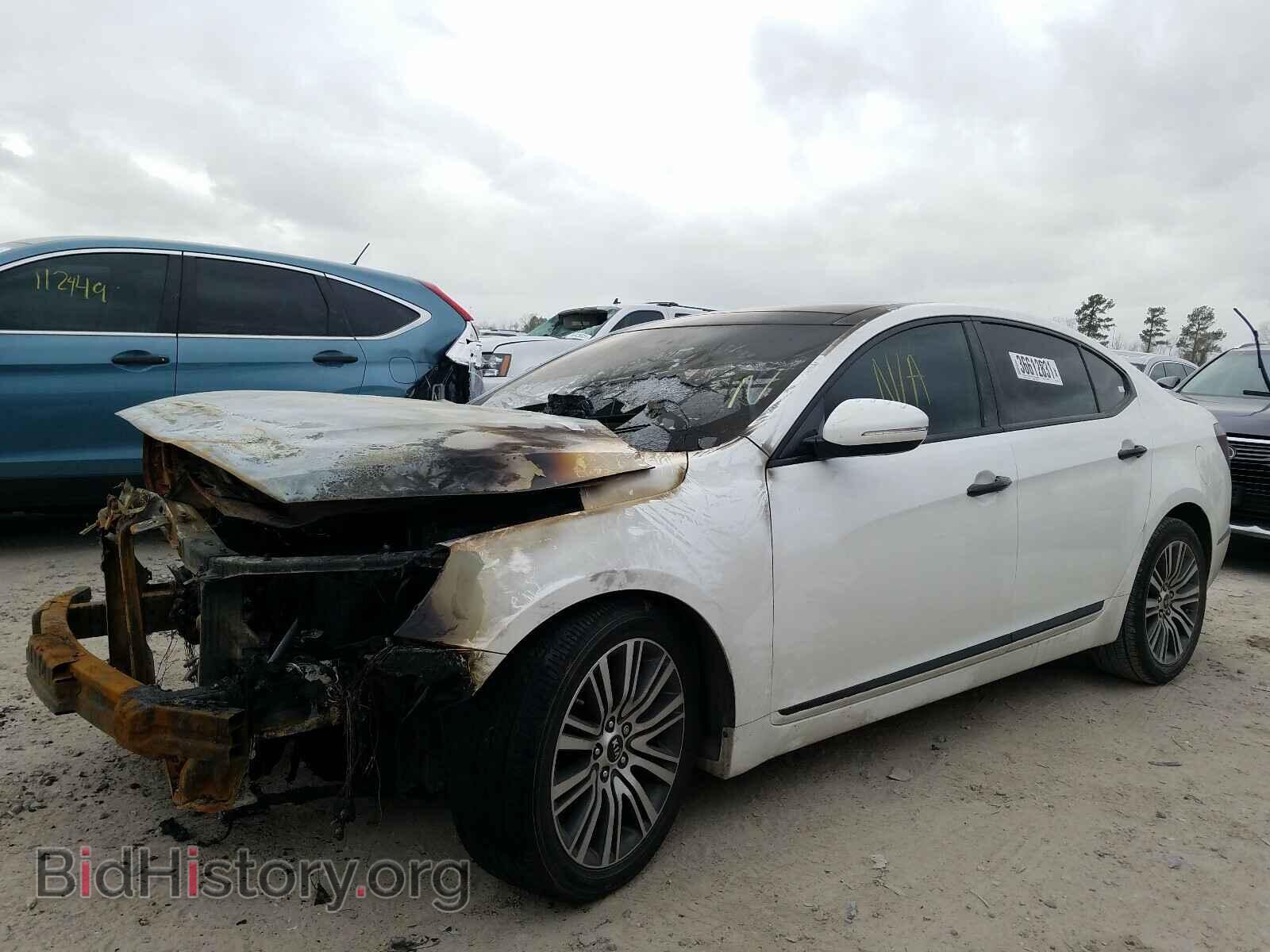 2014 KIA CADENZA - VIN: KNALN4D77E5159912 - Фото 2