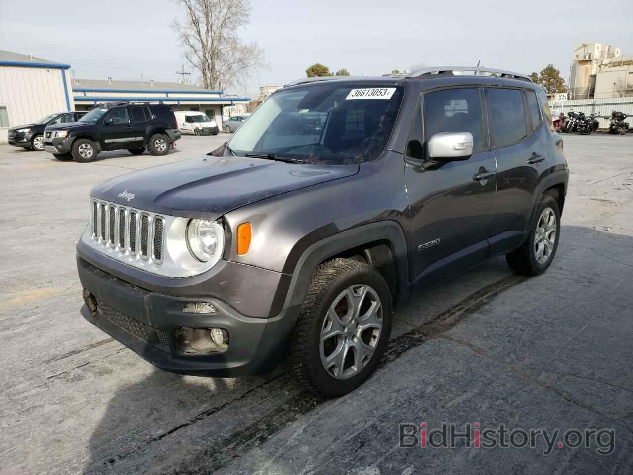 Фотография ZACCJBDT7GPC61236 - JEEP RENEGADE 2016