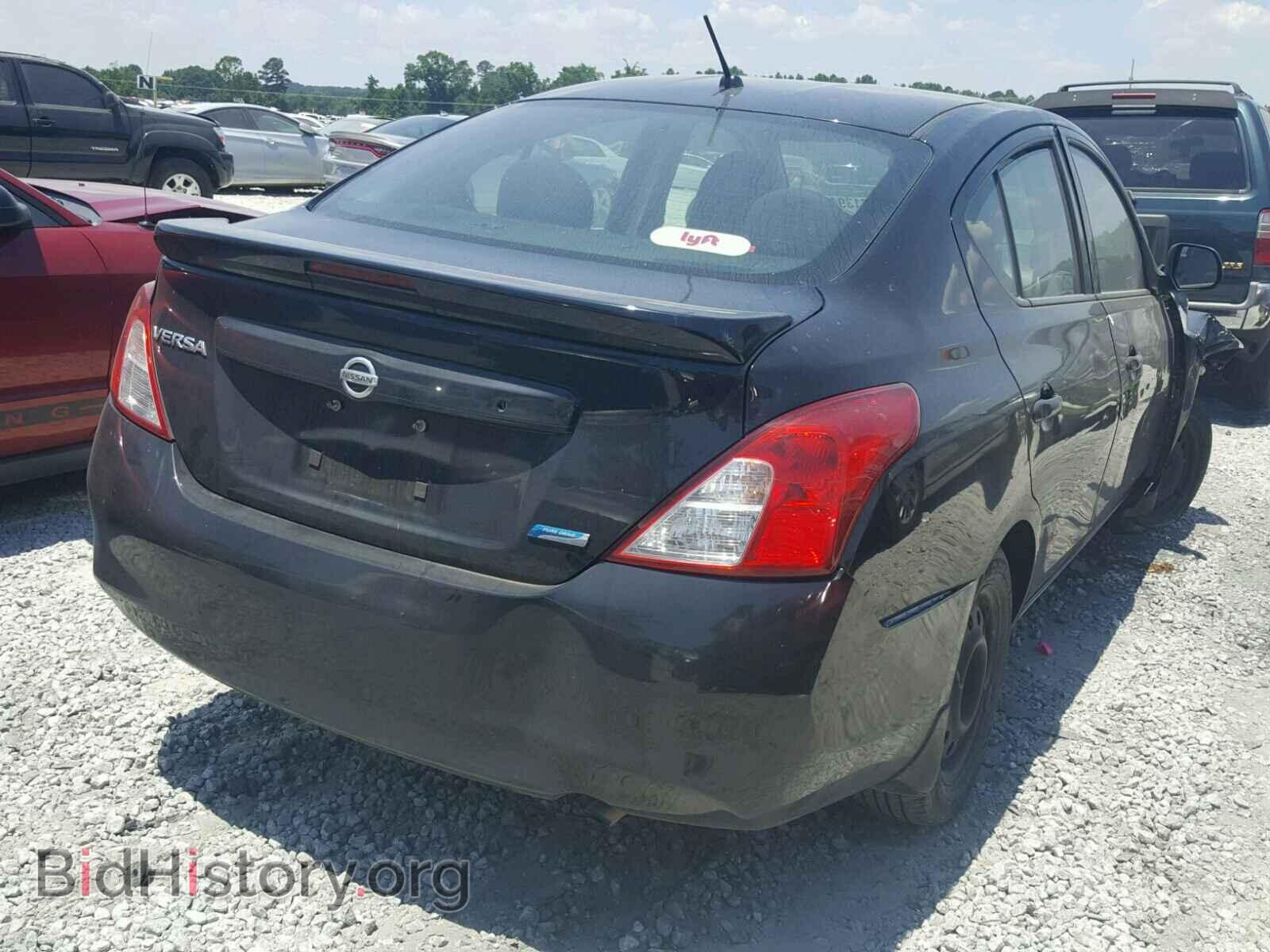 2013 NISSAN VERSA - VIN: 3N1CN7AP1DL870807 - Фото 4