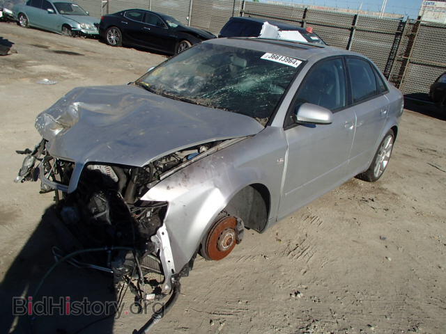 2005 AUDI A4 - VIN: WAULC68E45A028244 - Фото 2