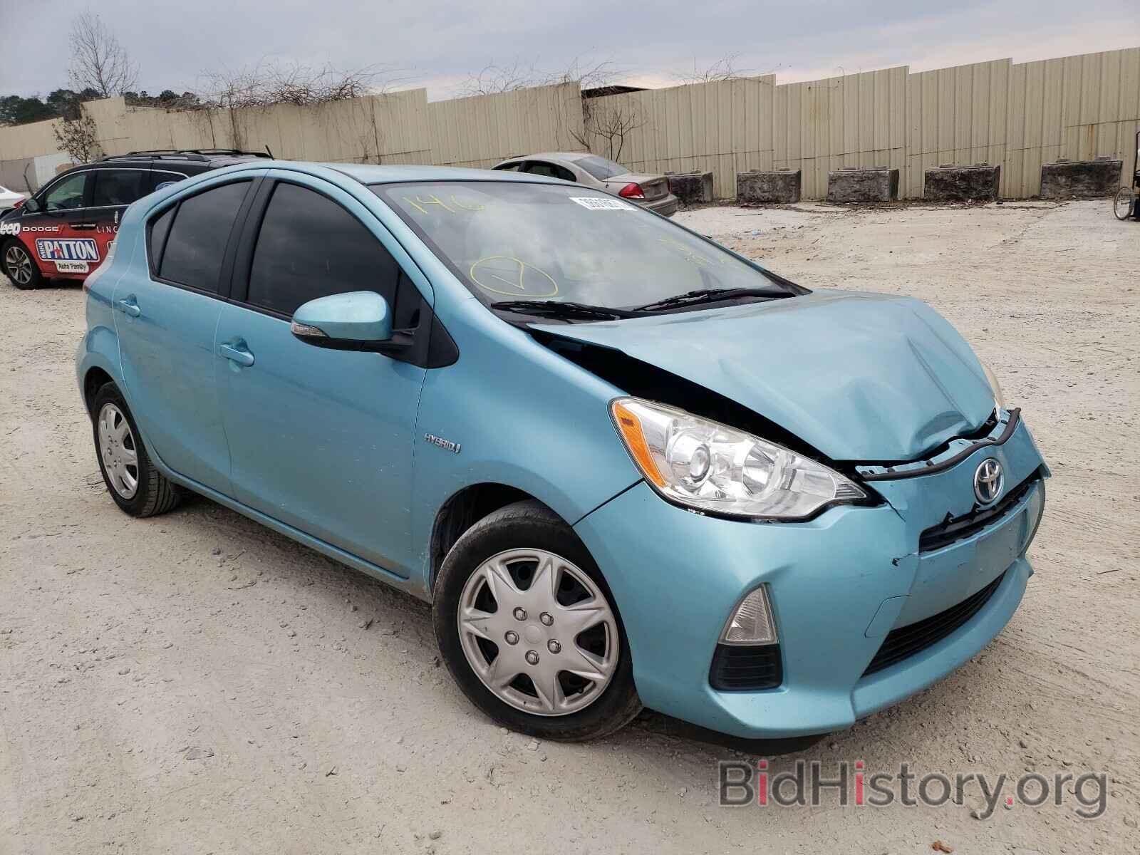 Photo JTDKDTB35C1016585 - TOYOTA PRIUS 2012