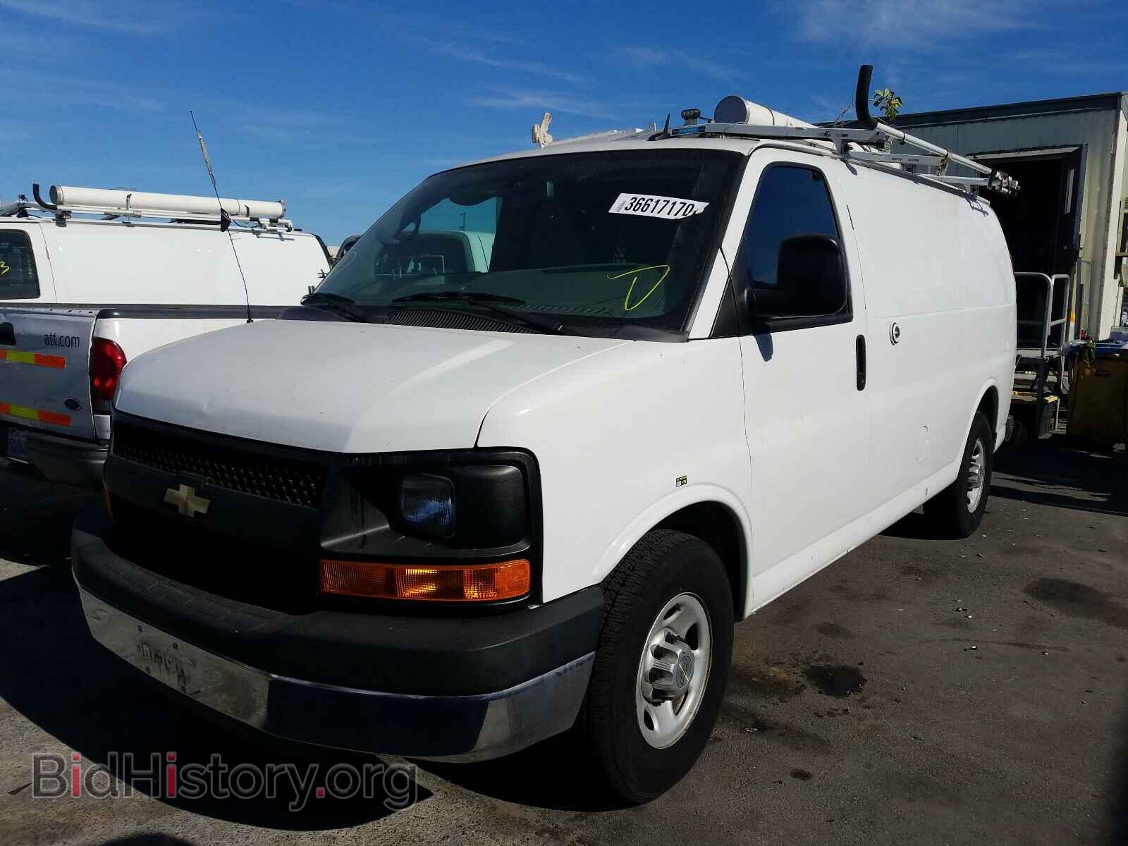 2014 CHEVROLET EXPRESS - VIN: 1GCWGFCB7E1118408 - Фото 2