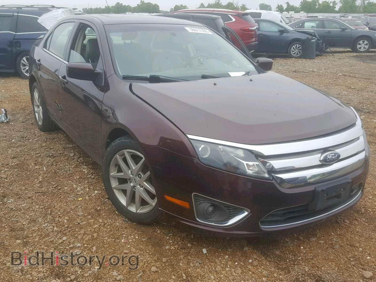Photo 3FAHP0JG3CR198996 - FORD FUSION SEL 2012